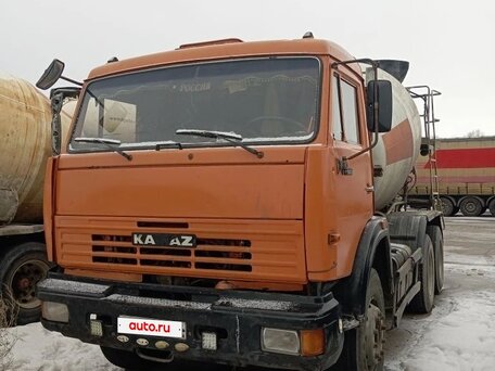2008 КамАЗ Автобетоносмеситель, оранжевый, 800000 рублей, вид 3