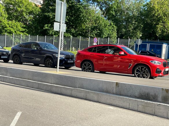 2019 BMW X4 M I (F98), красный - вид 5