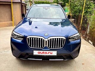 2022 BMW X3 30i III (G01) Рестайлинг, синий, 3800000 рублей, вид 1