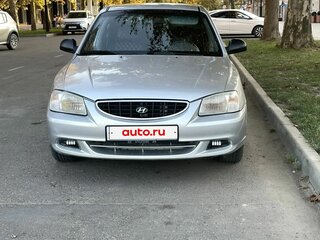 2005 Hyundai Accent ТагАЗ II, серебристый, 400000 рублей, вид 4