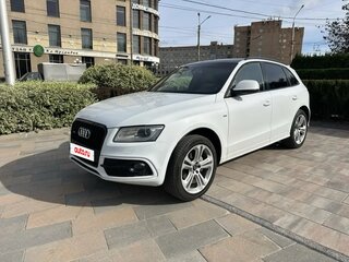 2013 Audi Q5 I (8R) Рестайлинг, белый, 1850000 рублей, вид 1