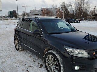 2013 Volkswagen Tiguan I Рестайлинг, чёрный, 1100000 рублей, вид 3