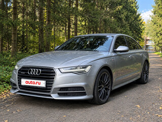 2016 Audi A6 IV (C7) Рестайлинг, серый, 2380000 рублей, вид 1
