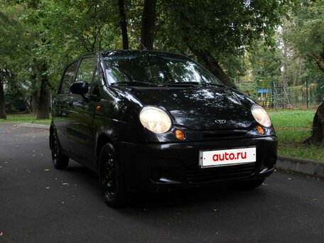 2010 Daewoo Matiz II Рестайлинг, чёрный, 135000 рублей, вид 1