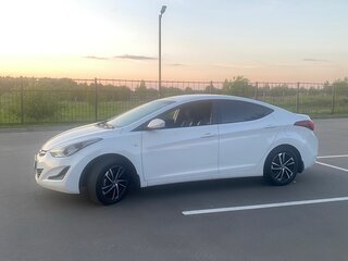 2014 Hyundai Elantra V (MD) Рестайлинг, белый, 1150000 рублей, вид 2