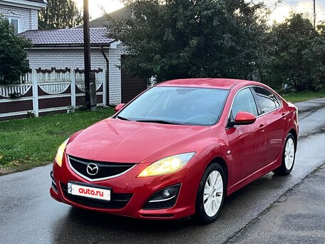 2010 Mazda 6 II (GH) Рестайлинг, красный, 860000 рублей, вид 1