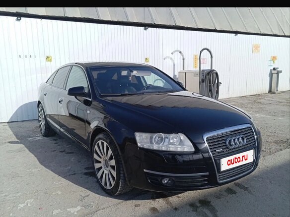 2004 Audi A6 III (C6), чёрный, 730000 рублей - вид 1