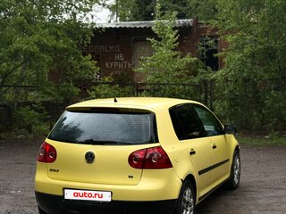 2007 Volkswagen Golf V, жёлтый, 385000 рублей, вид 5