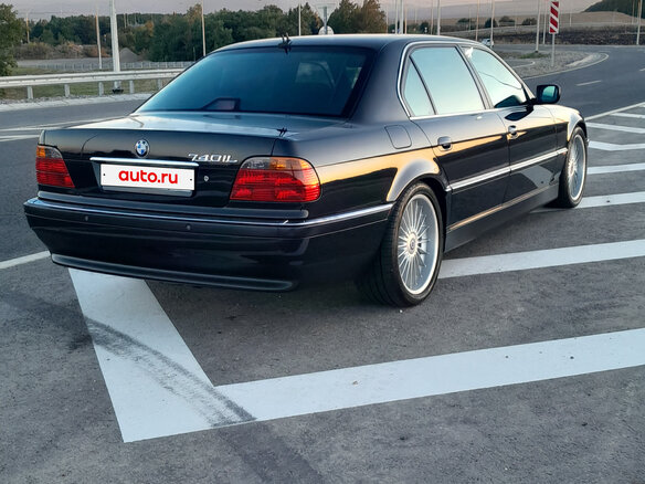 2001 BMW 7 серии 740Li III (E38) Рестайлинг, чёрный - вид 3