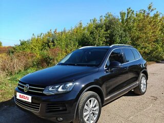 2014 Volkswagen Touareg II Рестайлинг, чёрный, 2400000 рублей, вид 1