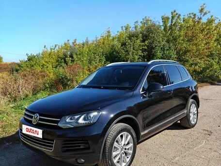 2014 Volkswagen Touareg II Рестайлинг, чёрный, 2200000 рублей, вид 1