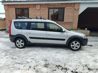 2016 Lada (ВАЗ) Largus Cross I, серебристый, 1250000 рублей, вид 3