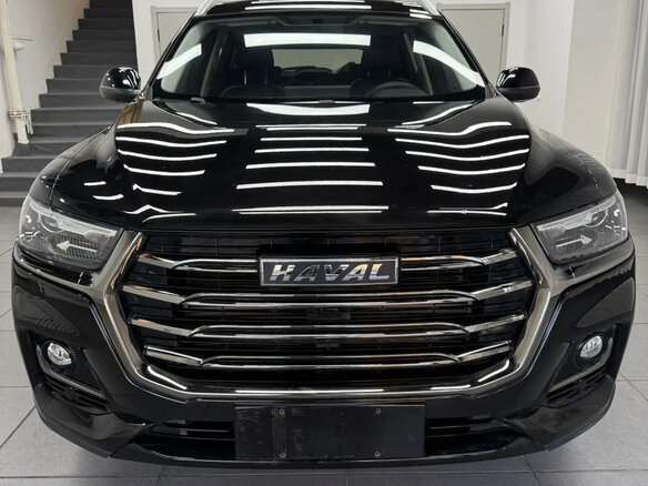 2022 Haval H6 II Рестайлинг, чёрный - вид 1