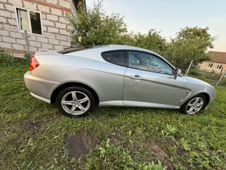 2003 Hyundai Tiburon II (GK), серебристый, 570000 рублей, вид 2