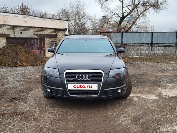 2006 Audi A6 III (C6), чёрный