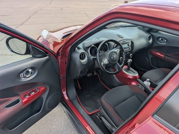 2012 Nissan Juke I, красный, 1169000 рублей - вид 5