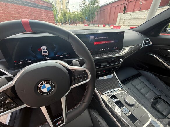 2025 BMW 3 серии M340i xDrive VII (G2x) Рестайлинг 2, белый, 6400000 рублей - вид 12