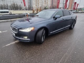 2021 Volvo S90 Long II Рестайлинг, синий, 3800000 рублей, вид 4