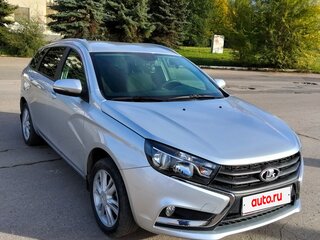 2018 Lada (ВАЗ) Vesta SW I, серебристый, 1150000 рублей, вид 1