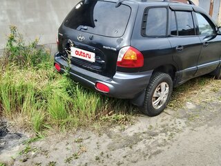 2003 Hyundai Santa Fe I, чёрный, 300000 рублей, вид 5