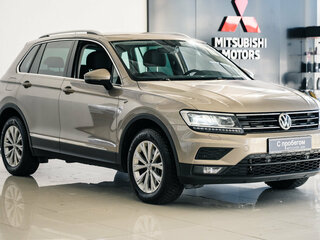 2018 Volkswagen Tiguan II, бежевый, 2580000 рублей, вид 3