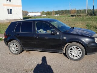 1999 Volkswagen Golf IV, чёрный, 200000 рублей, вид 3