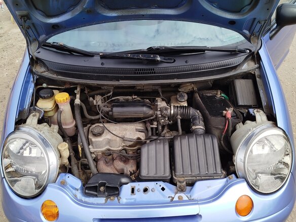 2007 Daewoo Matiz I Рестайлинг, синий, 280000 рублей - вид 23