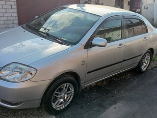 2003 Toyota Corolla IX (E120, E130), серебристый, 480000 рублей, вид 3
