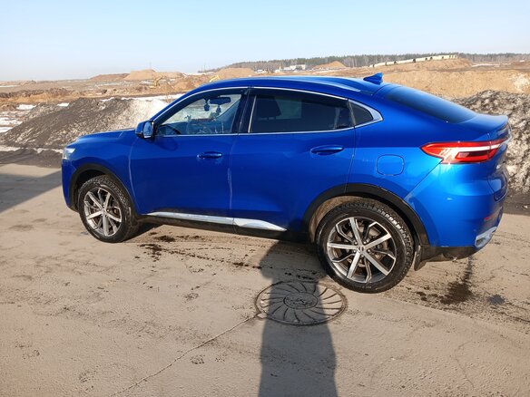 2020 Haval F7x I, синий, 1750000 рублей - вид 4