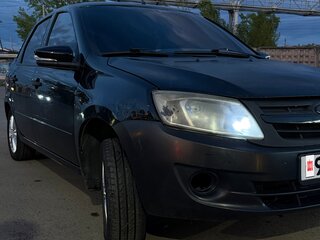 2014 Lada (ВАЗ) Granta I, чёрный, 300000 рублей, вид 1