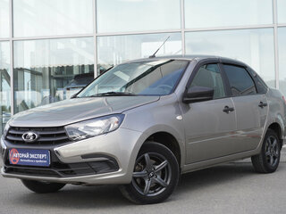 2021 Lada (ВАЗ) Granta I Рестайлинг, серый, 660000 рублей, вид 1