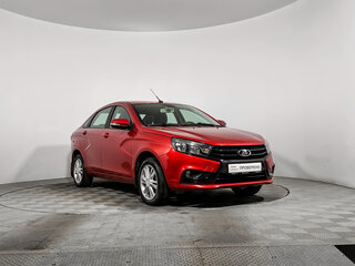2016 Lada (ВАЗ) Vesta I, красный, 787900 рублей, вид 3