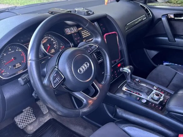 2013 Audi Q7 I (4L) Рестайлинг, чёрный, 2200000 рублей - вид 13