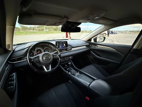 2021 Mazda 6 III (GJ) Рестайлинг 2, чёрный, 2250000 рублей - вид 8