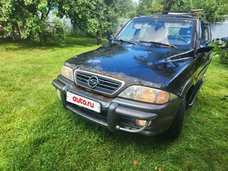 2001 SsangYong Musso I Рестайлинг, чёрный, 260000 рублей, вид 1