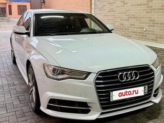 2014 Audi A6 IV (C7) Рестайлинг, белый, 2200000 рублей, вид 4