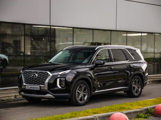 2021 Hyundai Palisade I, чёрный, 3599777 рублей, вид 3