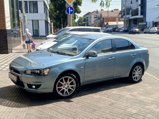 2008 Mitsubishi Lancer X, серый, 850000 рублей, вид 2
