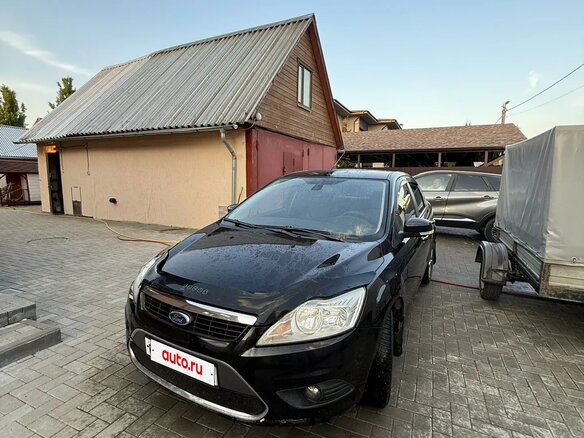 2008 Ford Focus II Рестайлинг, чёрный, 600000 рублей