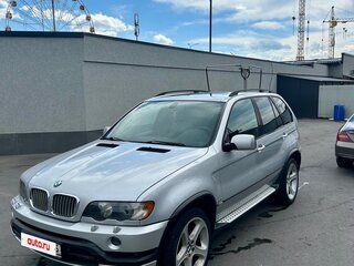 2002 BMW X5 4.6is I (E53), серый, 900000 рублей, вид 1