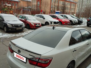 2017 Toyota Camry VII (XV50) Рестайлинг 2, белый, 2100000 рублей, вид 4