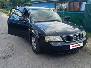 1998 Audi A6 II (C5), синий, 300000 рублей, вид 1