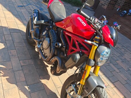 2019 Ducati Monster 1200, красный, 1500000 рублей, вид 3