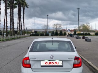 2014 Skoda Rapid I, белый, 798000 рублей, вид 3