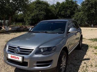 2009 Volkswagen Touareg I Рестайлинг, белый, 1150000 рублей, вид 1