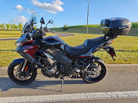 2021 Kawasaki Versys 1000, серый, 1038213 рублей, вид 2