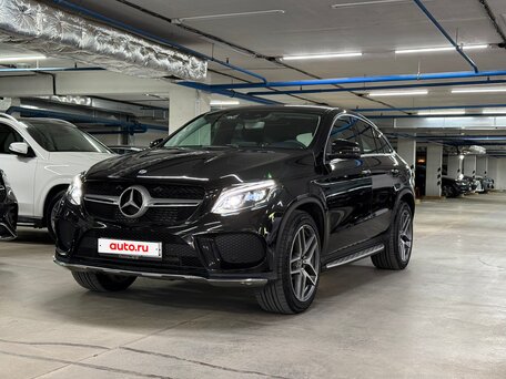 2018 Mercedes-Benz GLE Coupe 350 d I (C292), чёрный, 4600000 рублей, вид 1
