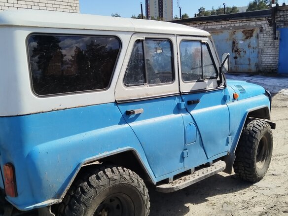 1997 УАЗ 31512, голубой, 550000 рублей - вид 10