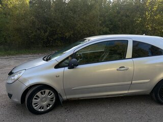 2007 Opel Corsa D, серебристый, 210000 рублей, вид 3