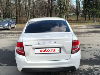 2022 Lada (ВАЗ) Granta I Рестайлинг, белый, 870000 рублей, вид 4